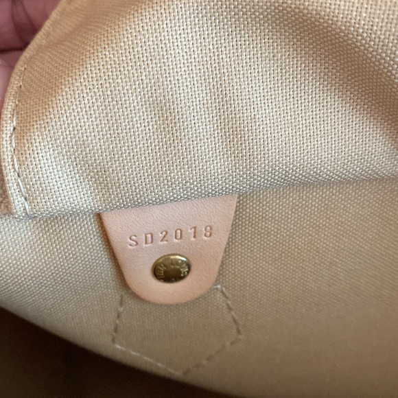 Louis Vuitton Speedy 30 Damier Azur - Picture 12 of 13